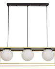 Lampa Sufitowa Czarno Złota APP1164-3CP 2