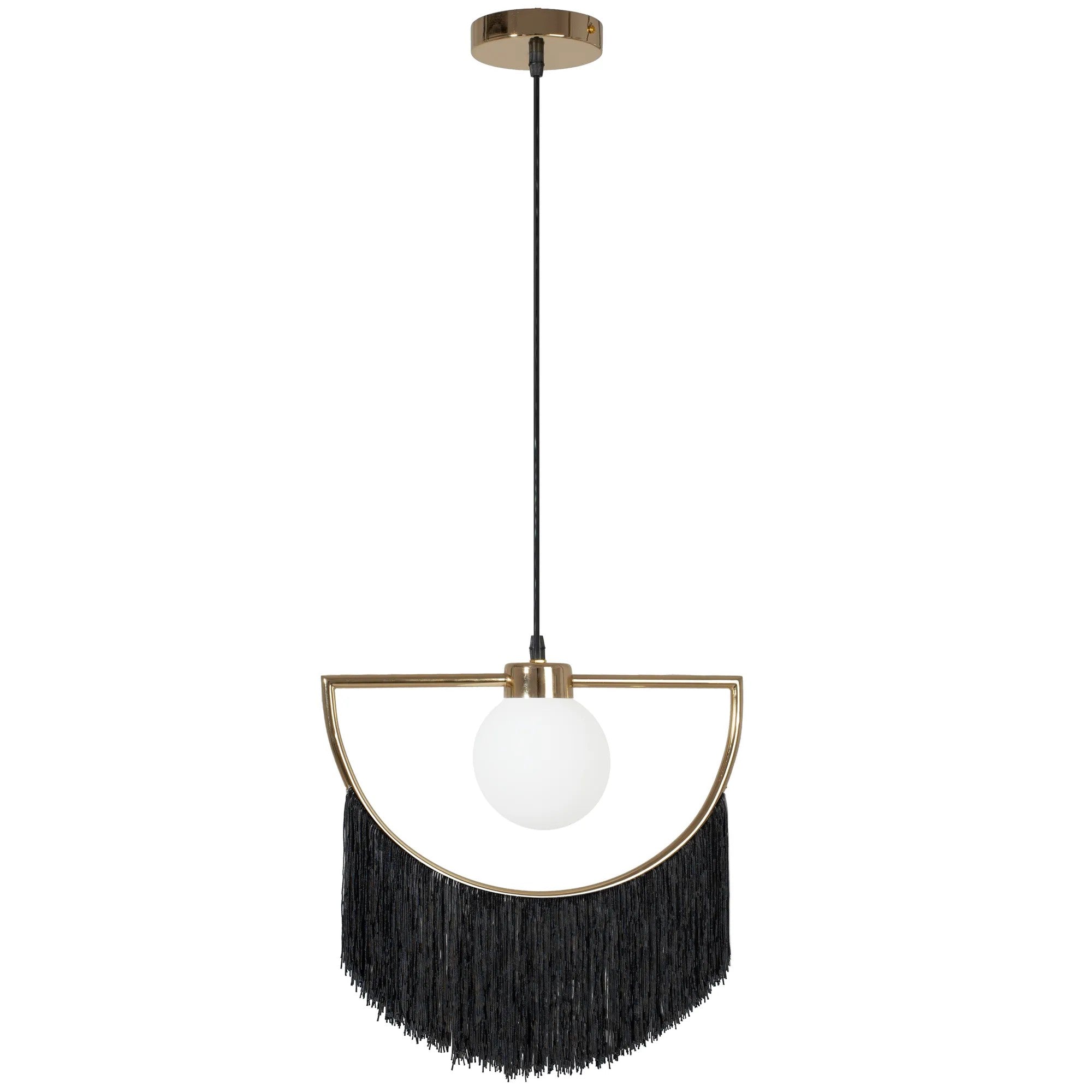 LAMPA SUFITOWA WISZĄCA APP968 Złota 2