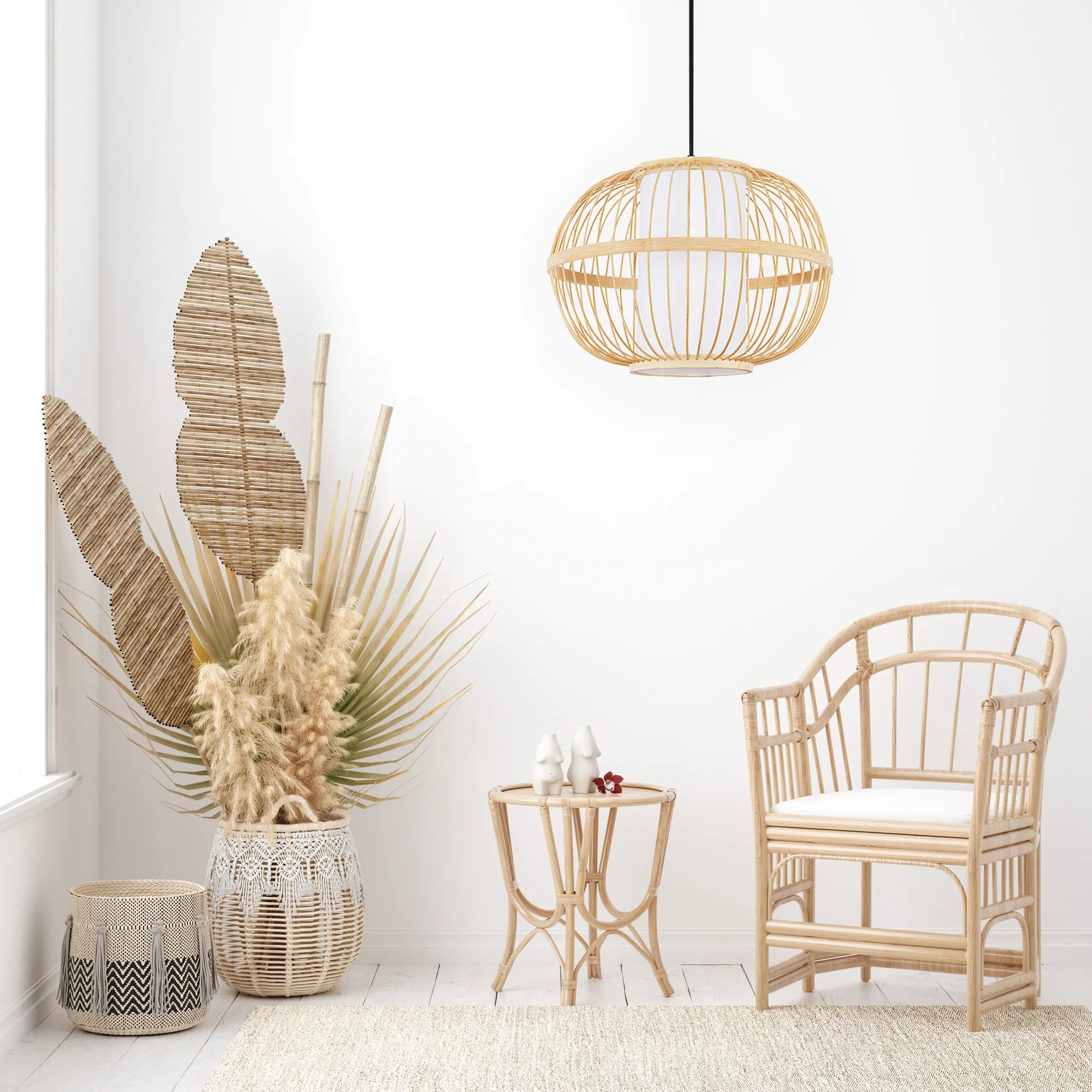 LAMPA SUFITOWA WISZĄCA BOHO APP1631-1CP 30cm 2