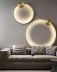 LAMPA ŚCIENNA KINKIET LED APP1391-CW OLD GOLD 50cm 2