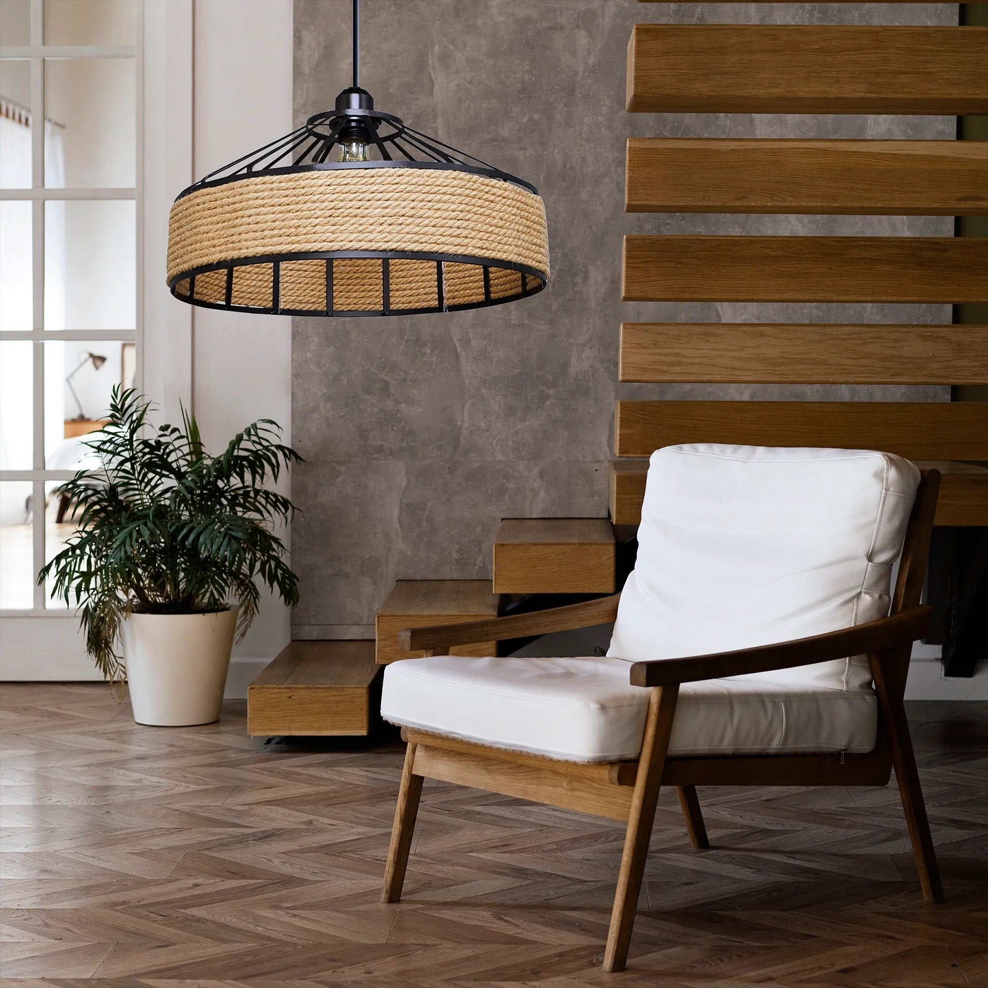 Lampa Wisząca Boho APP1317-1CP 2