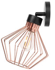Lampa Kinkiet Ścienny Metalowy Loft APP534-1W Różowe Złoto 2
