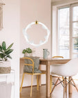 LAMPA WISZĄCA LED G014-1CP BIAŁY/ZŁOTY 2