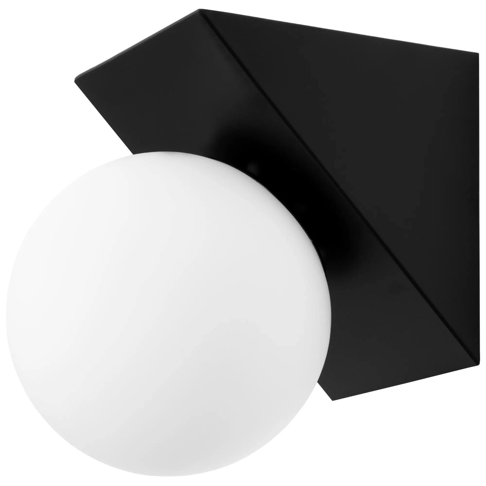 LAMPA ŚCIENNA KINKIET APP1227-1W Czarna 2