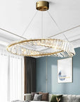 KRYSZTAŁOWA LAMPA SUFITOWA LED APP1064-1CP 2