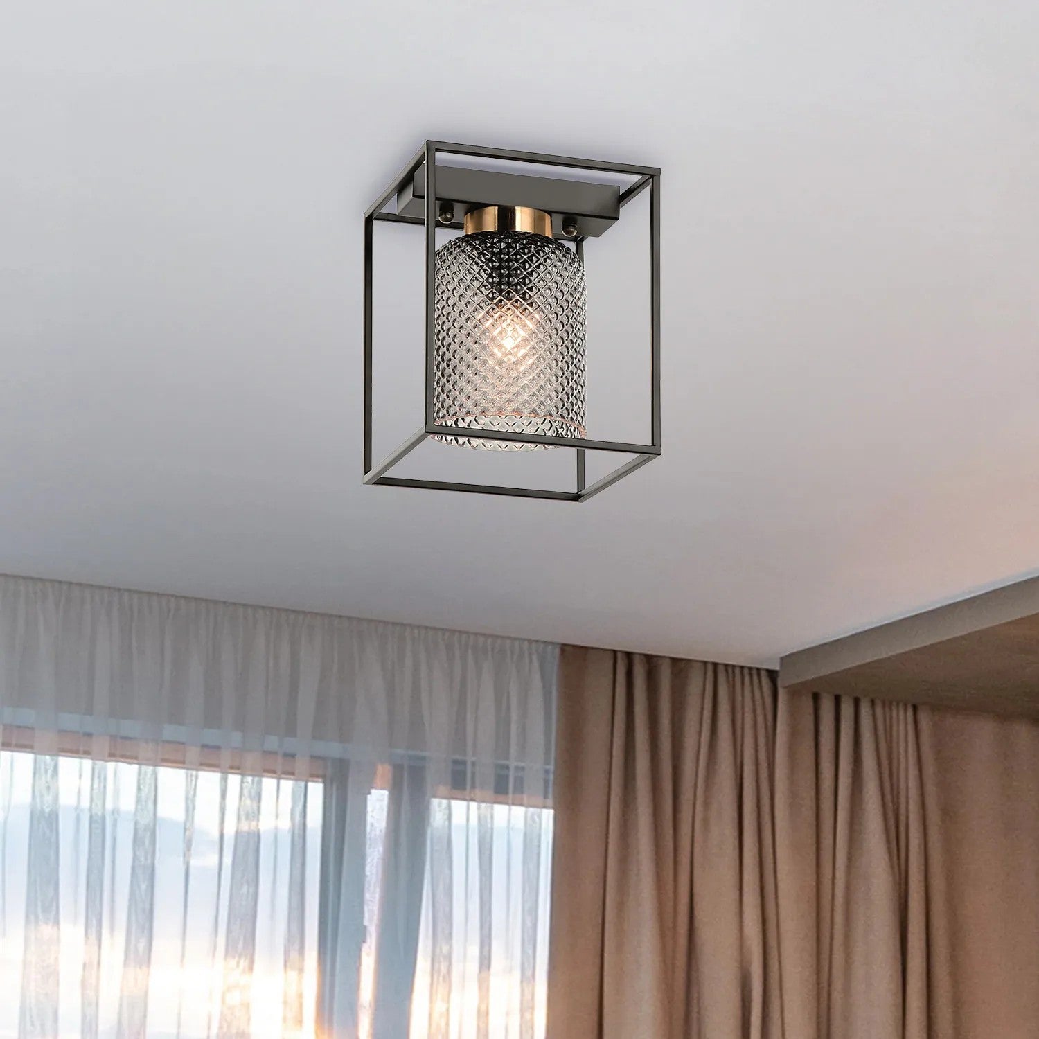 Lampa Sufitowa Plafon APP1264-1C 2