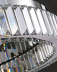 LAMPA KRYSZTAŁOWA PLAFON APP1742-C 40 Cm CHROM 2