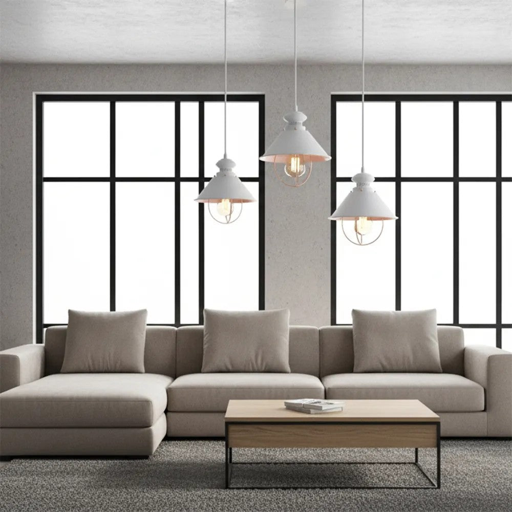 Lampa Sufitowa Wisząca LINZ APP103-1CP Biała 2