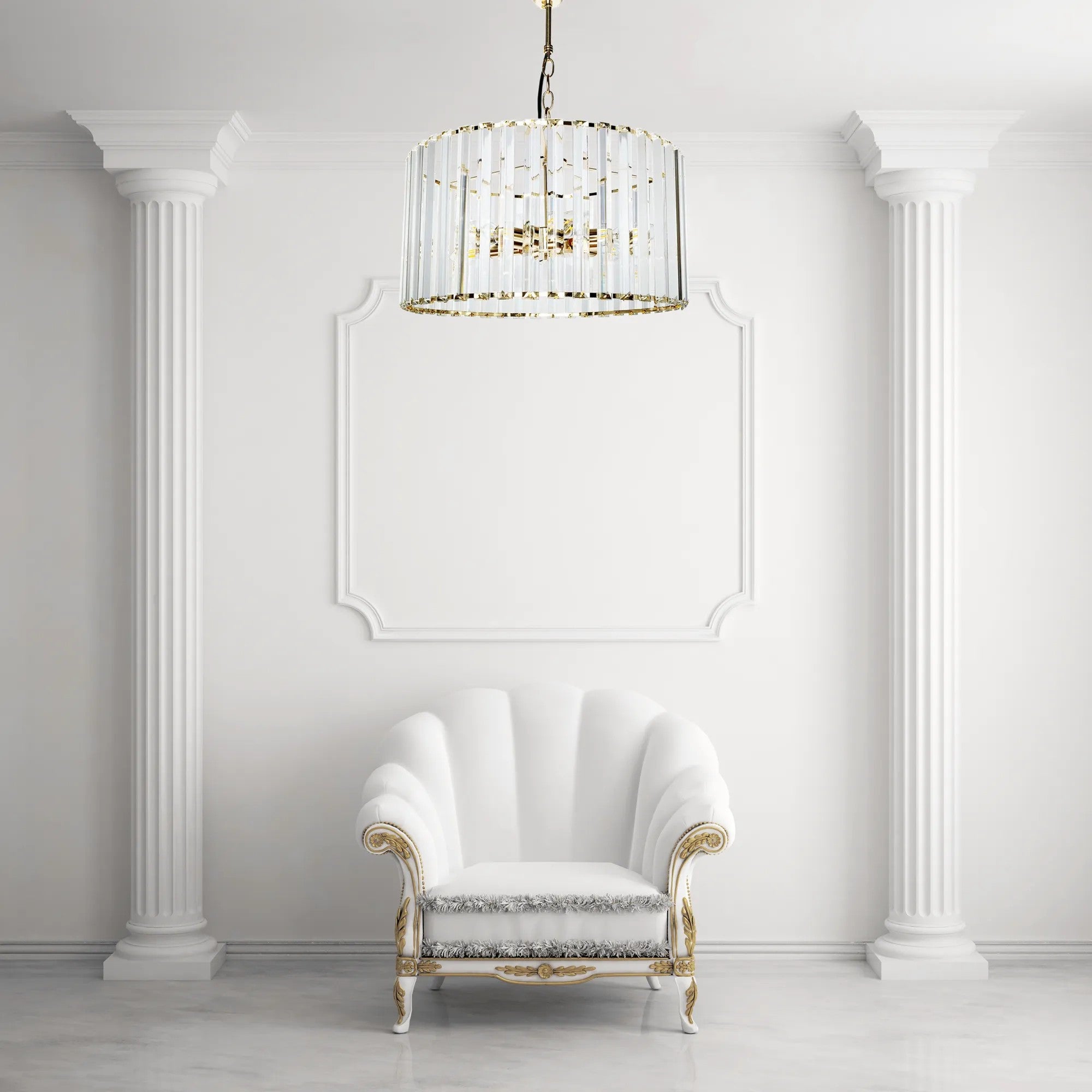 Lampa Sufitowa Kryształowa APP1157-5CP 2