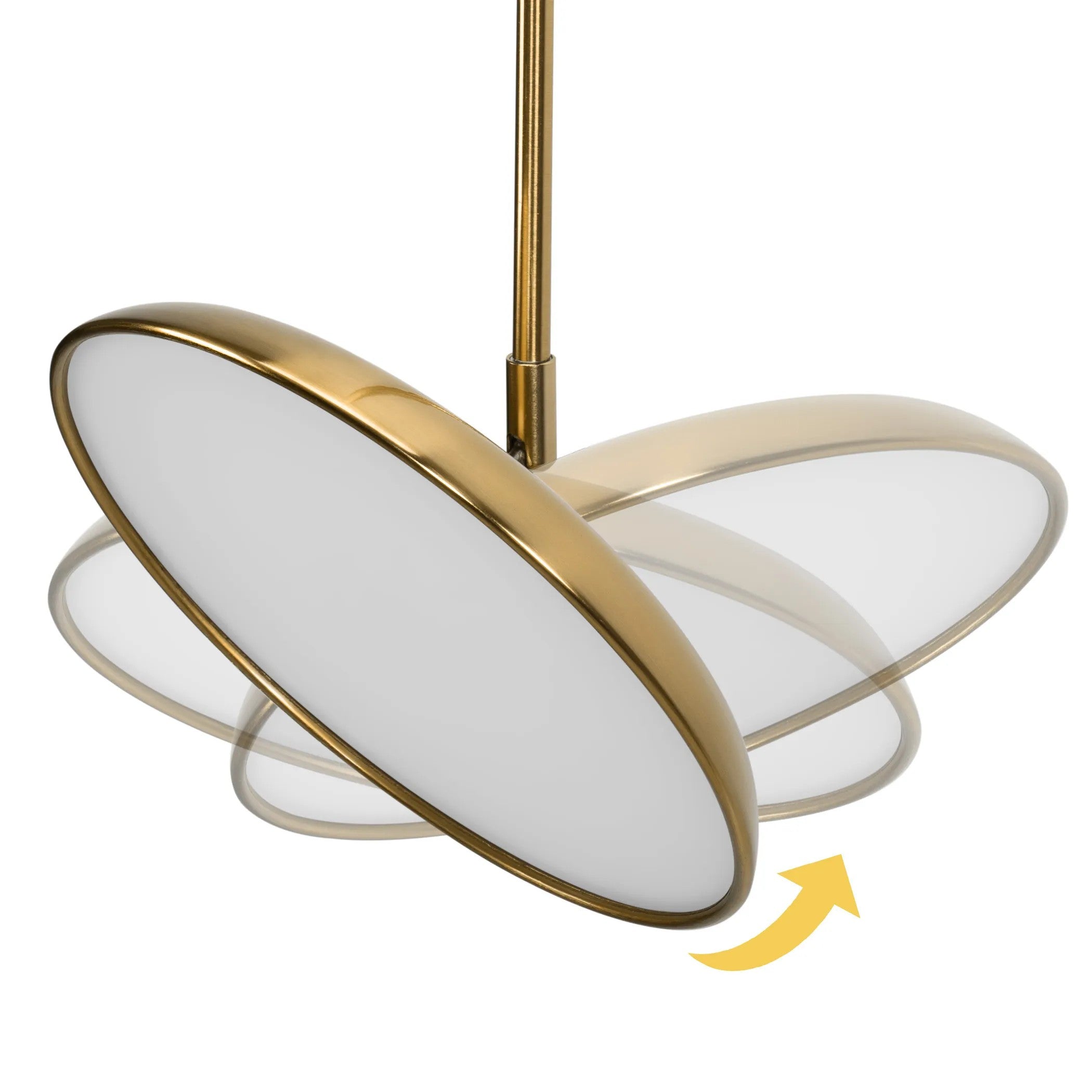 Lampa Wisząca LED APP1281-CP Gold 2