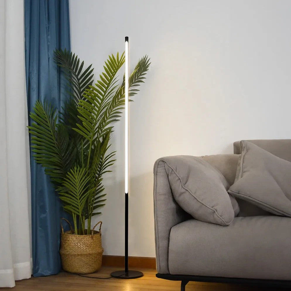 Lampa Stojąca Podłogowa LED APP1415-F Black 2