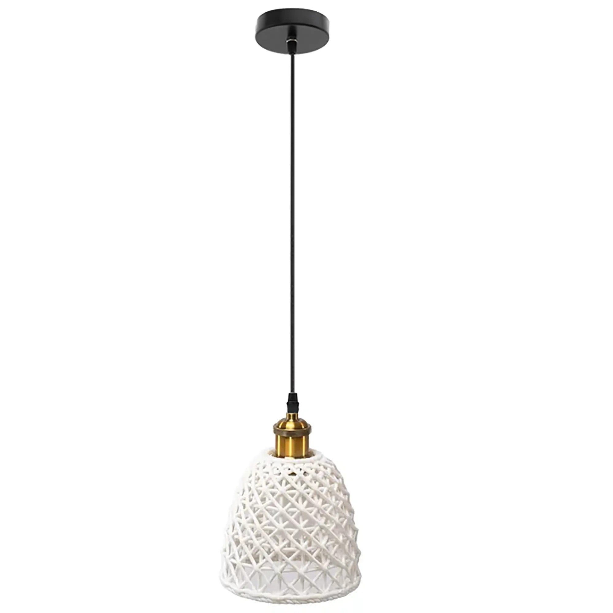 Lampa Wisząca APP1006-1CP Biała 2