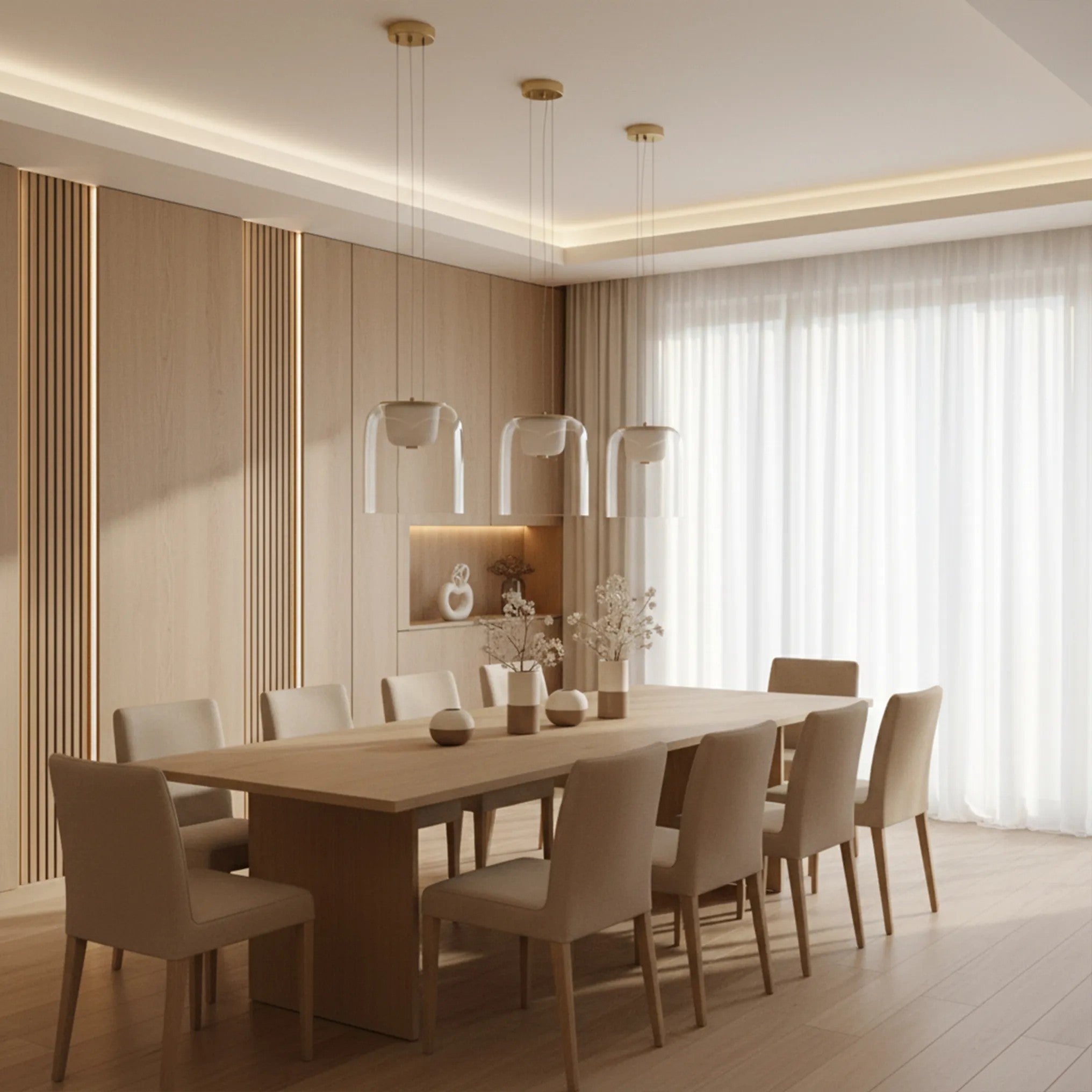LAMPA WISZĄCA LED APP1689-1PC A Złota 2
