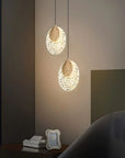 LAMPA WISZĄCA KRYSZTAŁOWA LED G088-1CP Złota 2