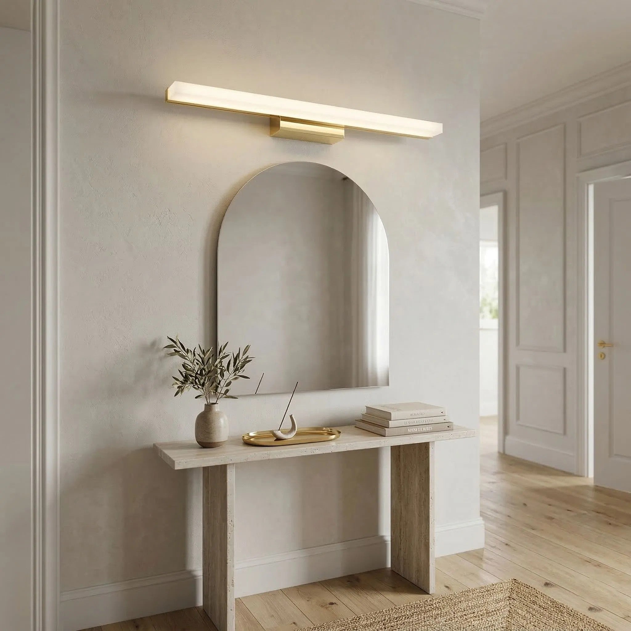 KINKIET ŁAZIENKOWY LED 80CM APP1850-1W GOLD 2