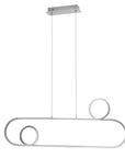 Lampa Sufitowa Wisząca LED APP810-CP CHROM + Pilot 2