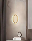 LAMPA WISZĄCA KRYSZTAŁOWA LED G114-1CP Złota 2