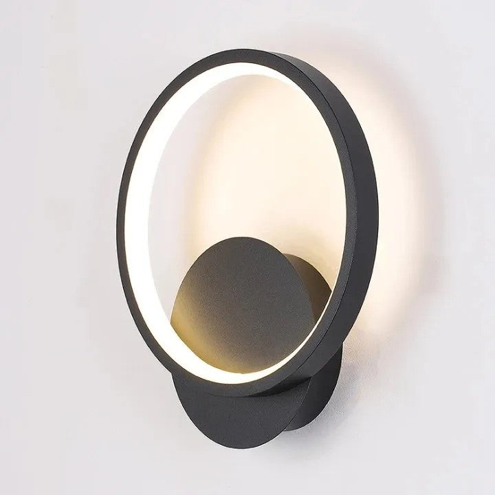 KINKIET ŚCIENNY LED LHJ081-W Czarny 2