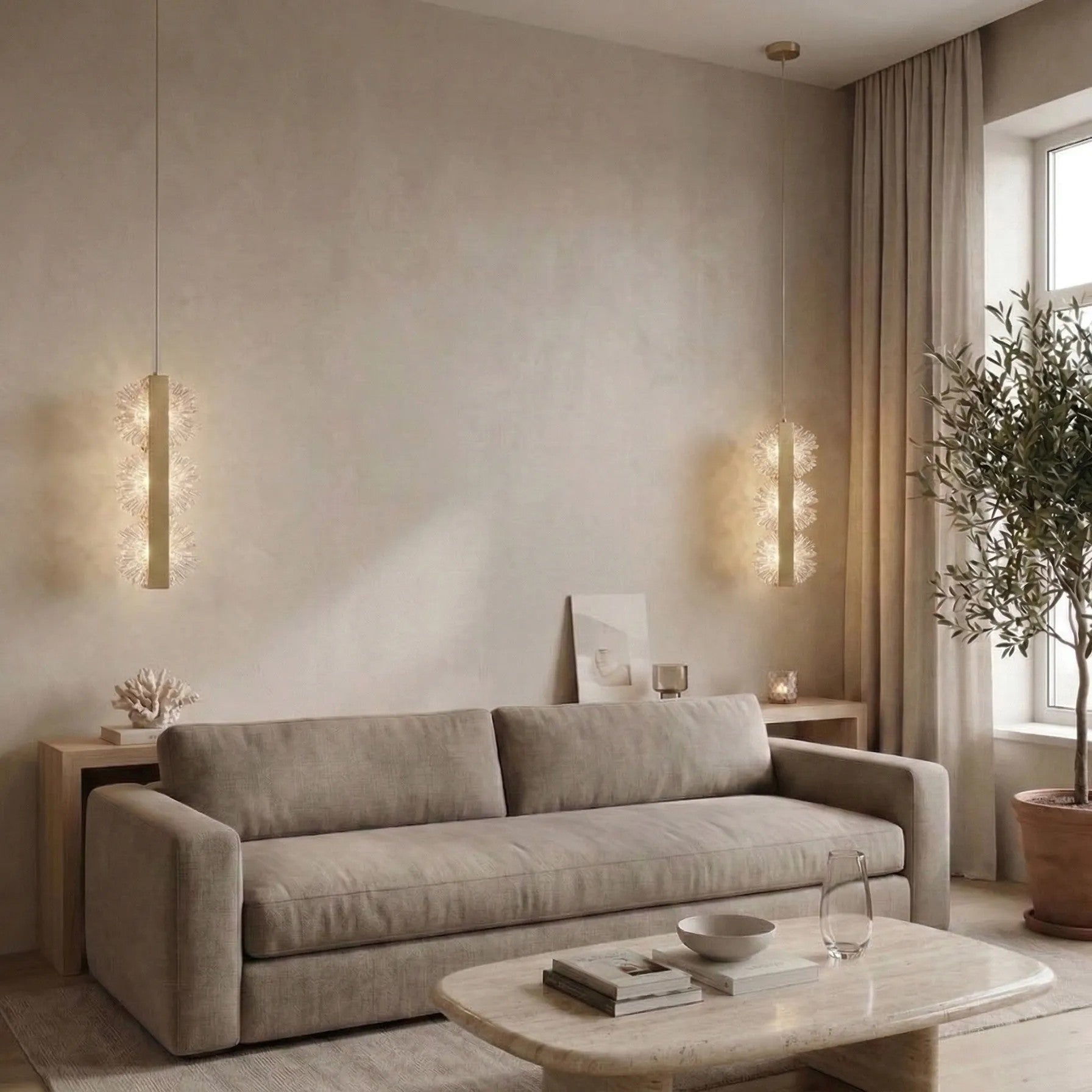 Lampa Wisząca LED G150-3CP Gold Złota Szczotkowana 2