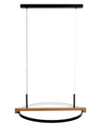 LAMPA LED WISZĄCA DREWNO APP1530-CP 2