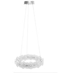 LAMPA WISZĄCA LED MS016-CP Chrom 47cm 2