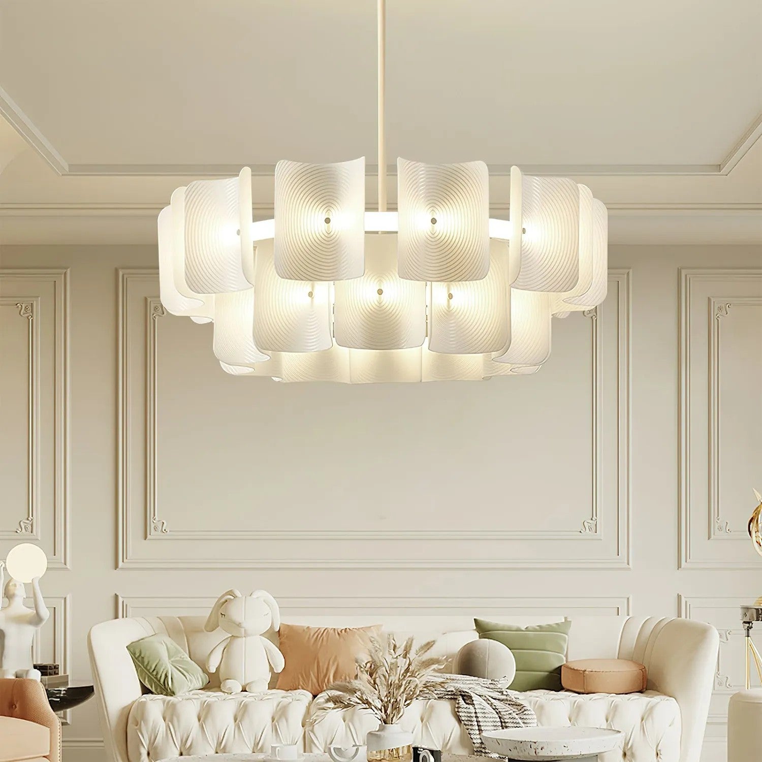 LAMPA SUFITOWA WISZĄCA LED APP1671-1CP White 2