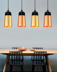 Lampa Wisząca Sufitowa APP196-1CP Fox B Różowe Złoto 2