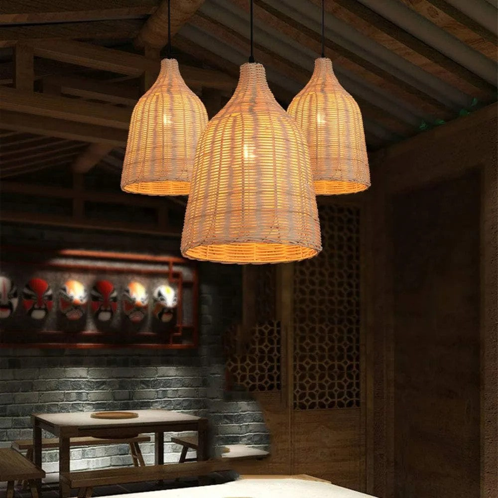 LAMPA SUFITOWA WISZĄCA BOHO NATURAL APP1646-1CP 2