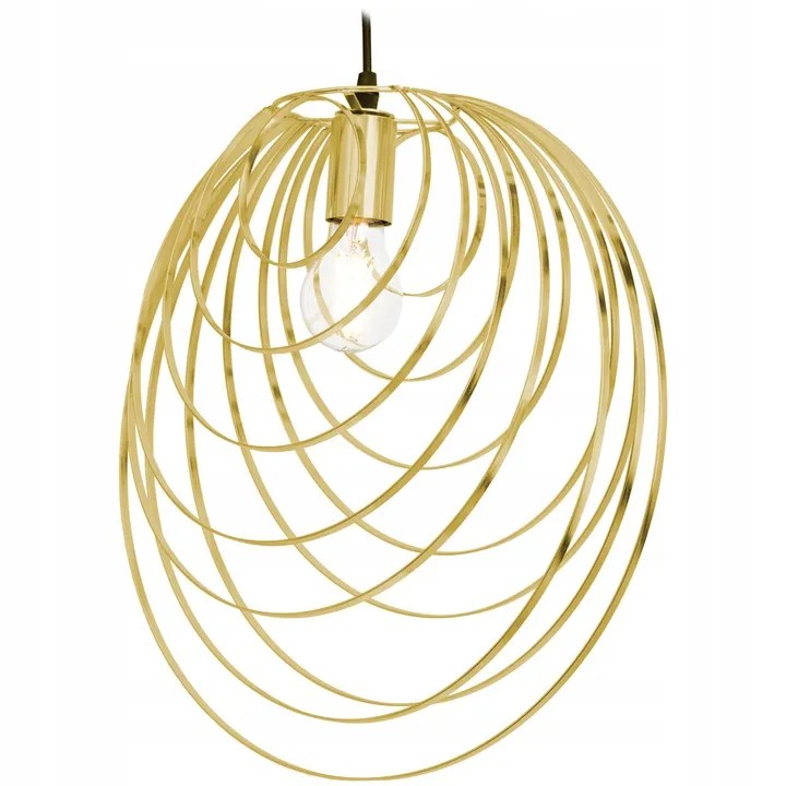 LAMPA SUFITOWA GEOMETRYCZNA APP428-1CP Złota 2