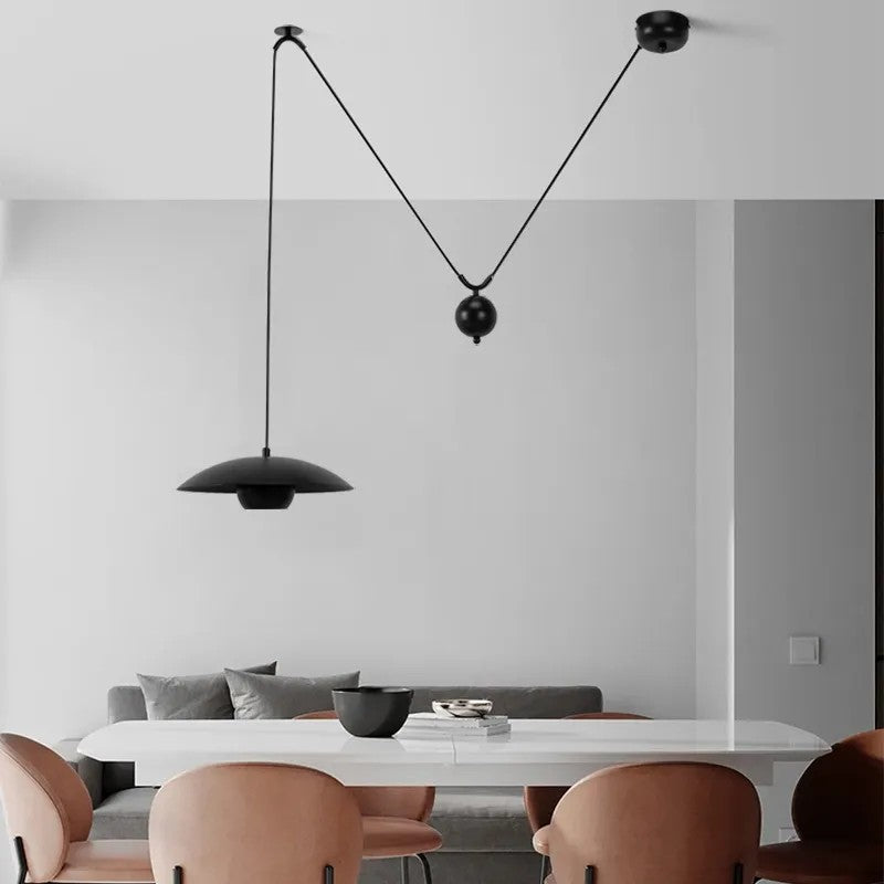 LAMPA SUFITOWA WISZĄCA APP1450-1CP Czarna 2