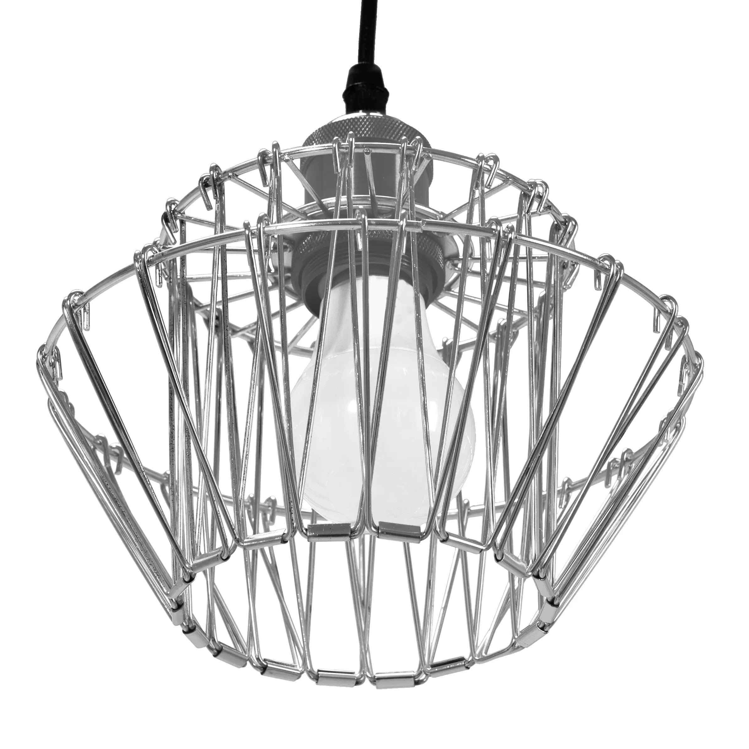 Lampa Sufitowa Wisząca APP943-1CP Set Chrome 2