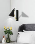 LAMPA ŚCIENNA KINKIET APP1142-1W Czarna 2