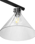 LAMPA SUFITOWA SZKLANA METALOWA APP318-3CP 2