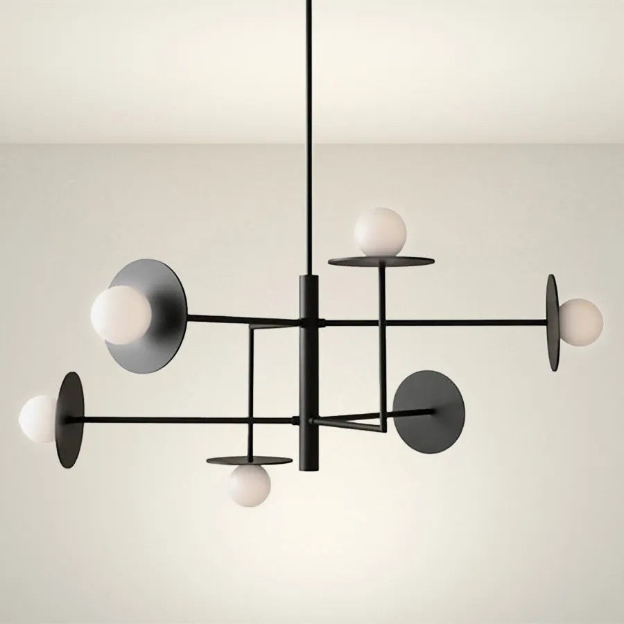 Lampa Wisząca APP1668-6CP Black 2