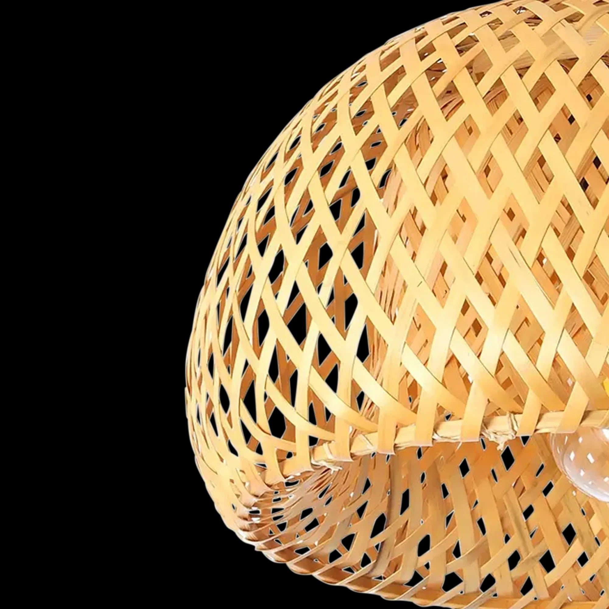 LAMPA WISZĄCA BAMBUSOWA APP1638-1CP 2