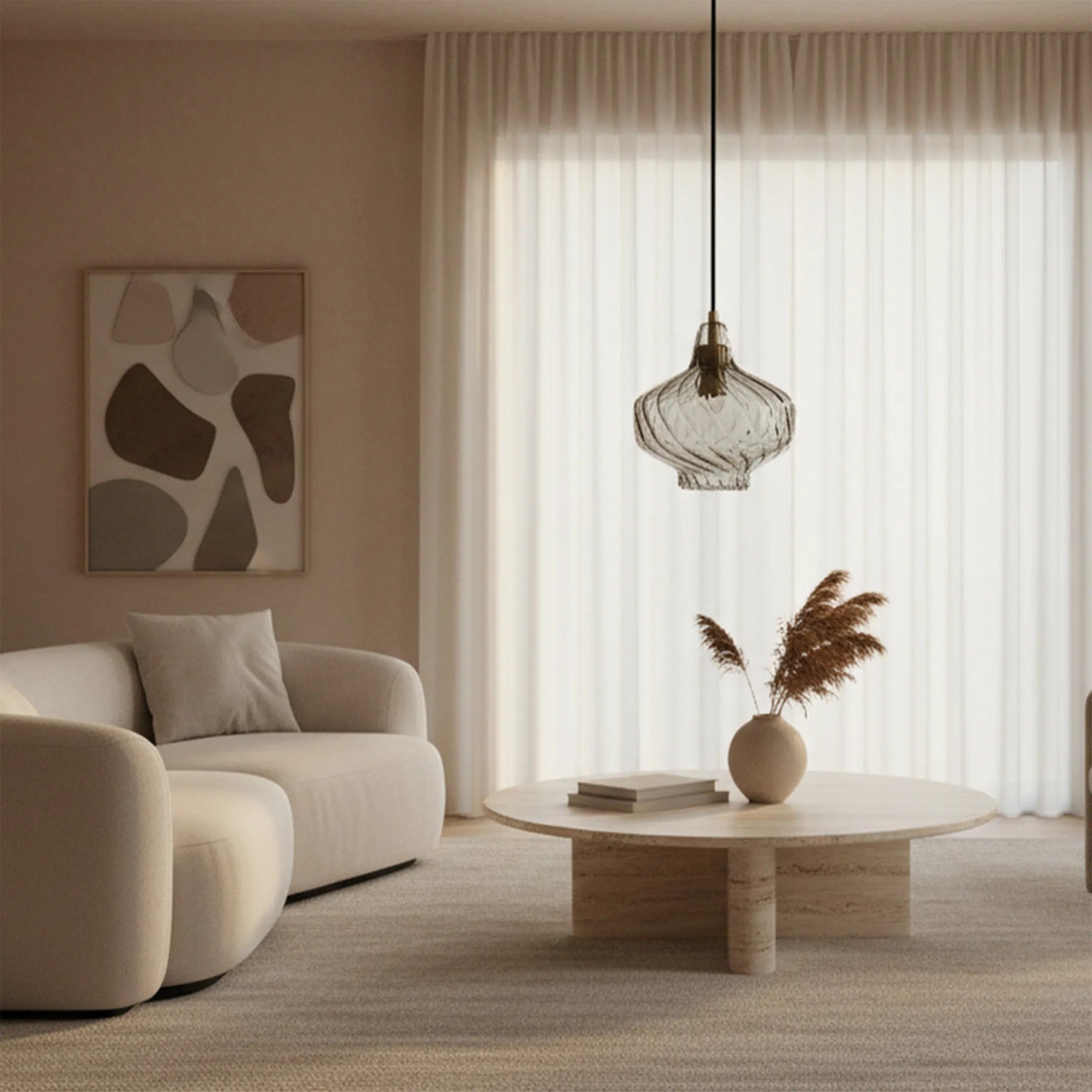 Lampa Wisząca APP1122-1CP Czarna 2