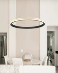 LAMPA SUFITOWA WISZĄCA LED APP1512-CP Black 2