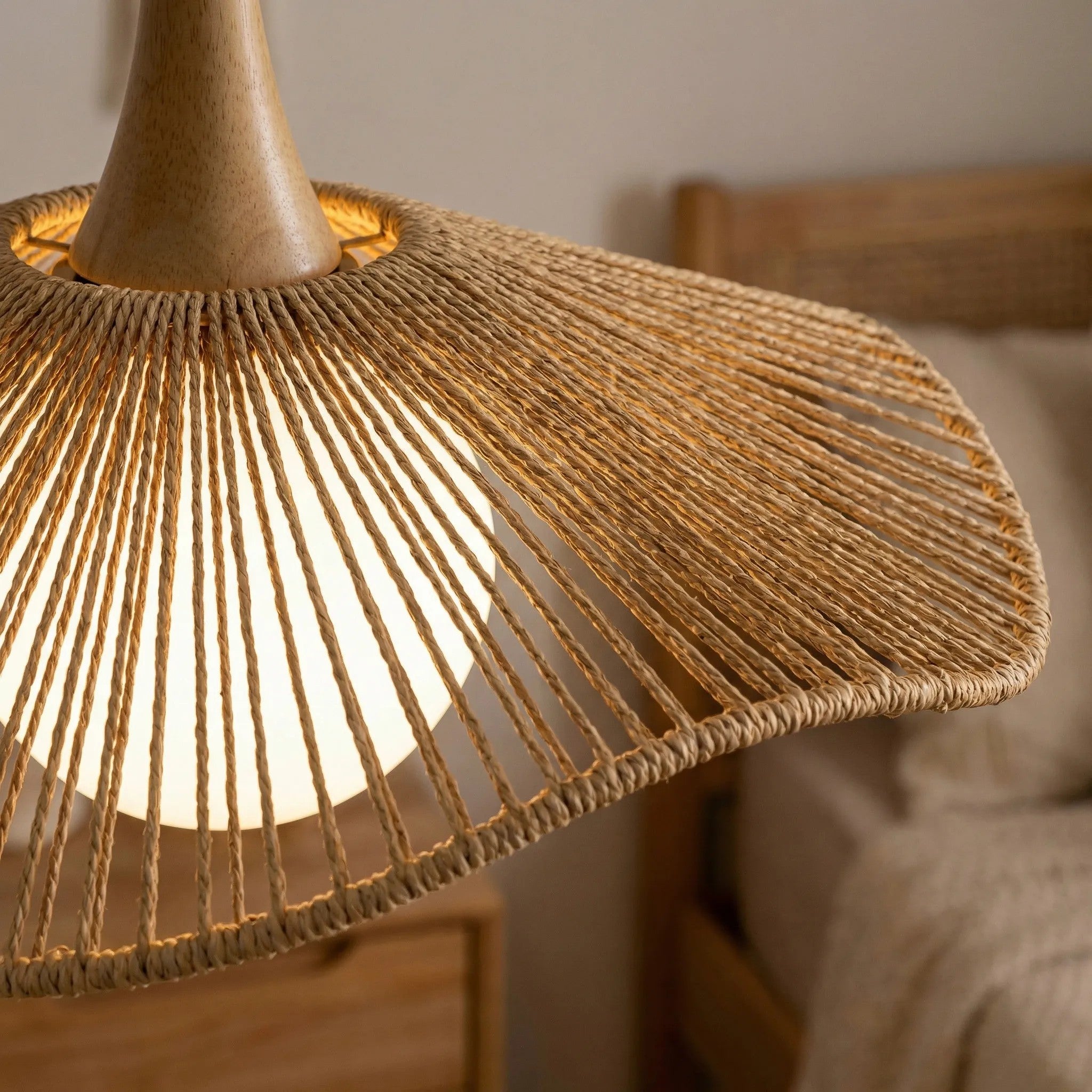 Lampa Sufitowa Wisząca Boho APP1932-1CP 50CM 2