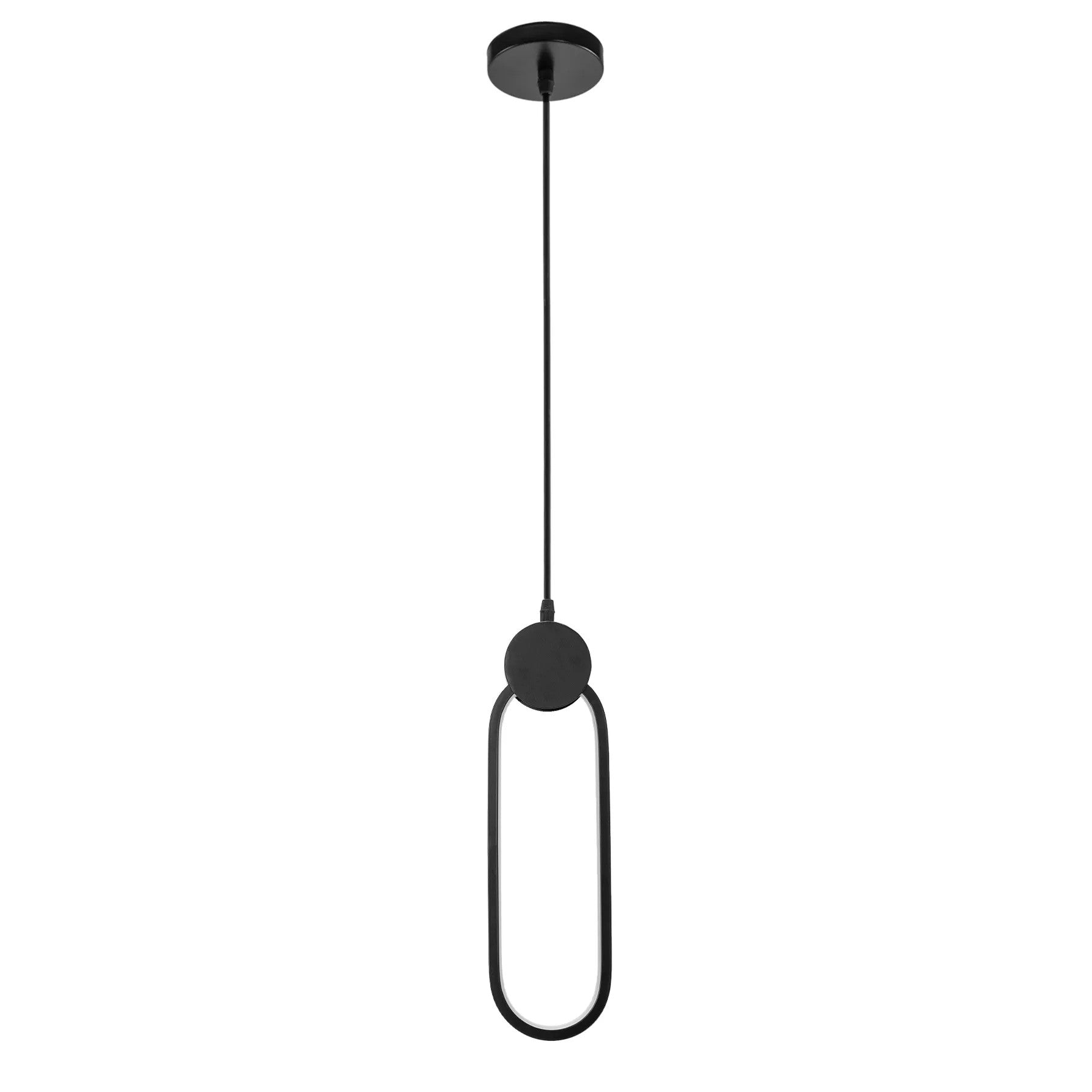 Lampa Sufitowa Wisząca LED APP851-CP Czarna 2