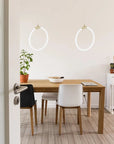LAMPA WISZĄCA LED G020-CP ZŁOTA 2