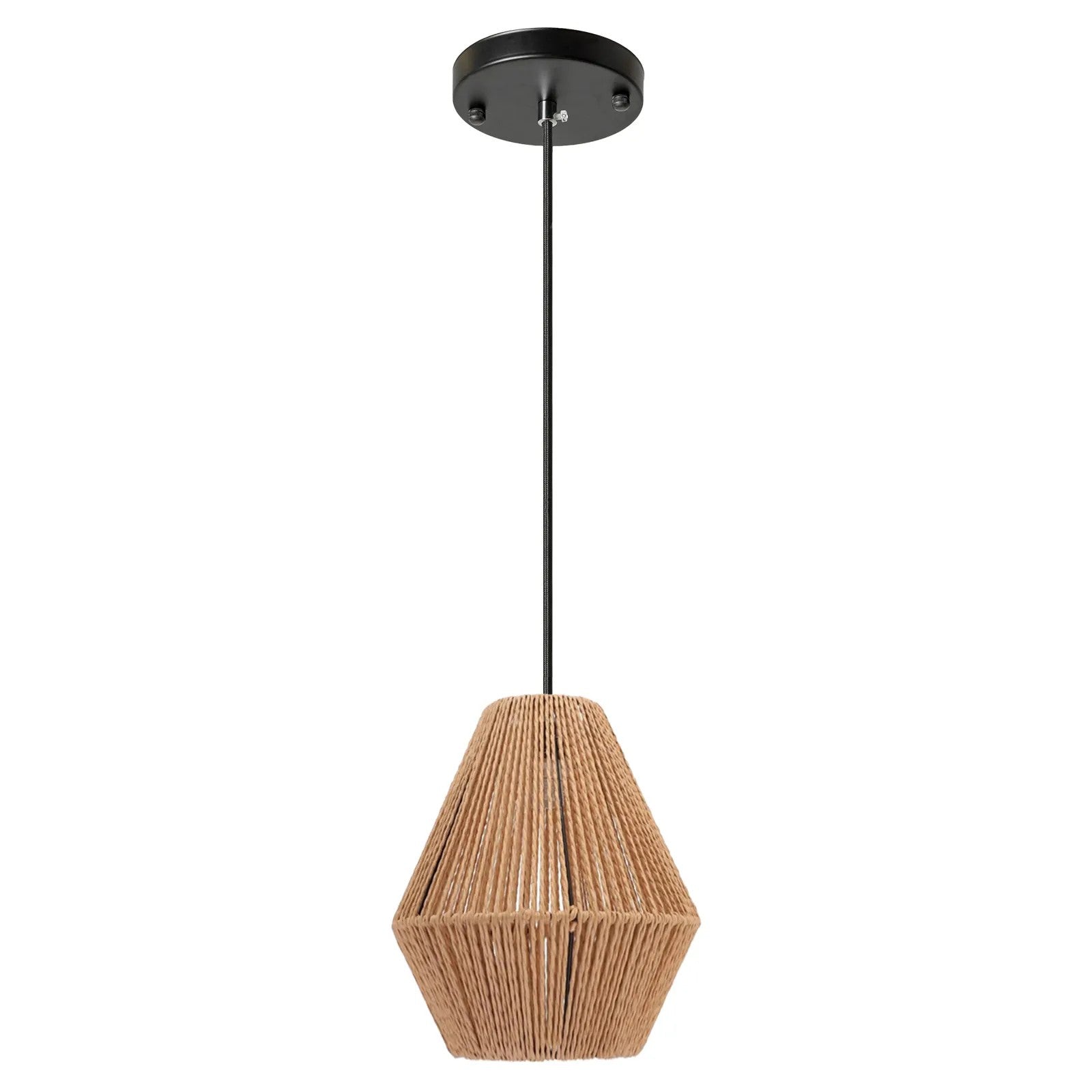 Lampa Wisząca Boho APP1150-1W WOOD 2