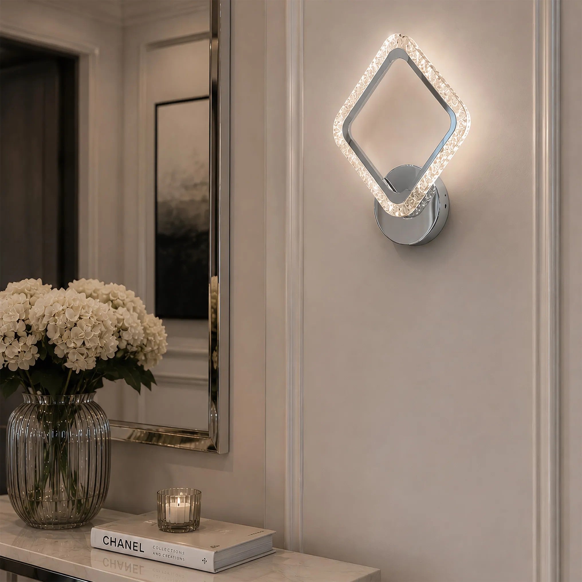 Kinkiet Ścienny LED LHJ125-W Chrom 2