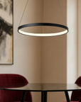LAMPA SUFITOWA WISZĄCA LHJ011-CP 40cm Czarna 2