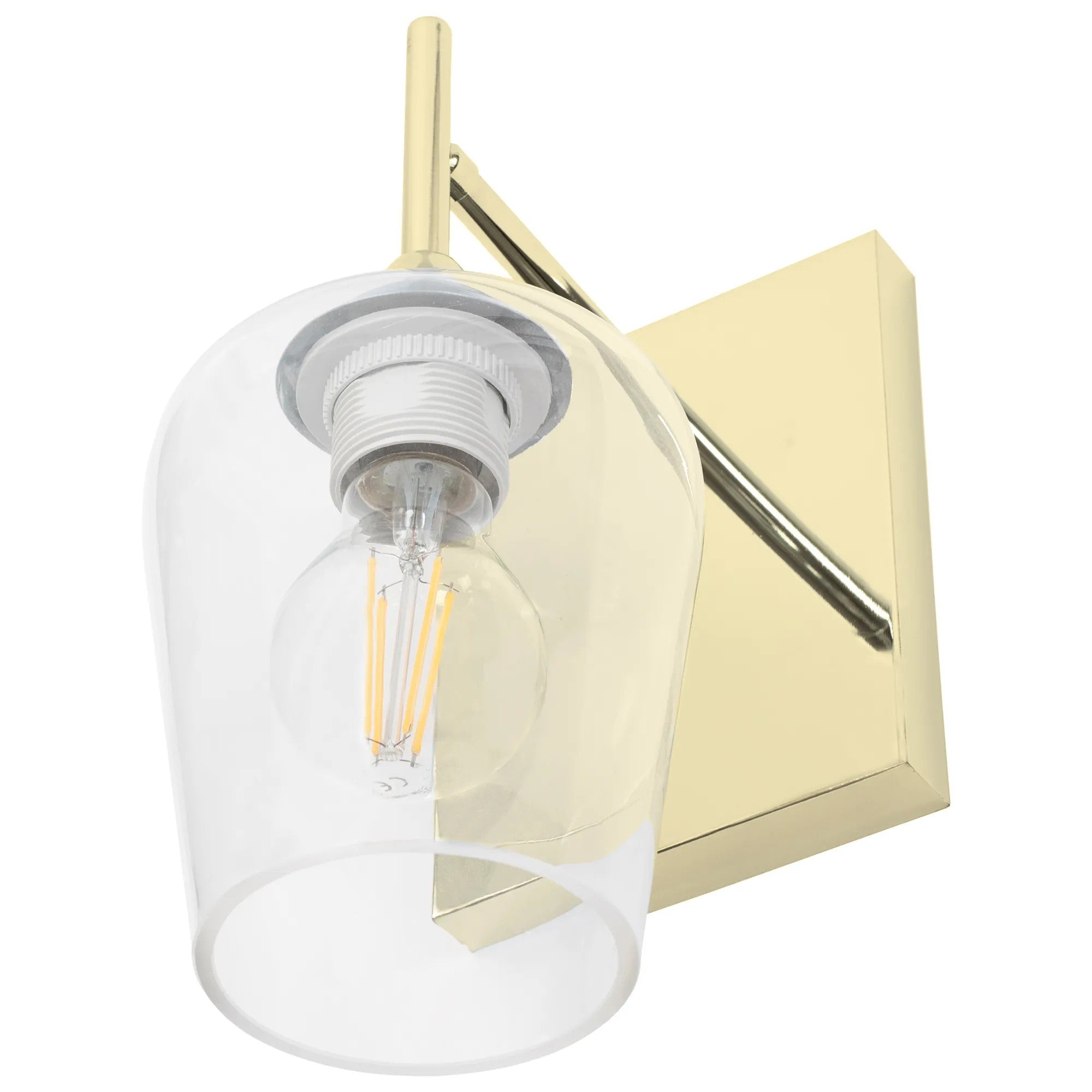 LAMPA ŚCIENNA KINKIET APP1232-1W Złota 2