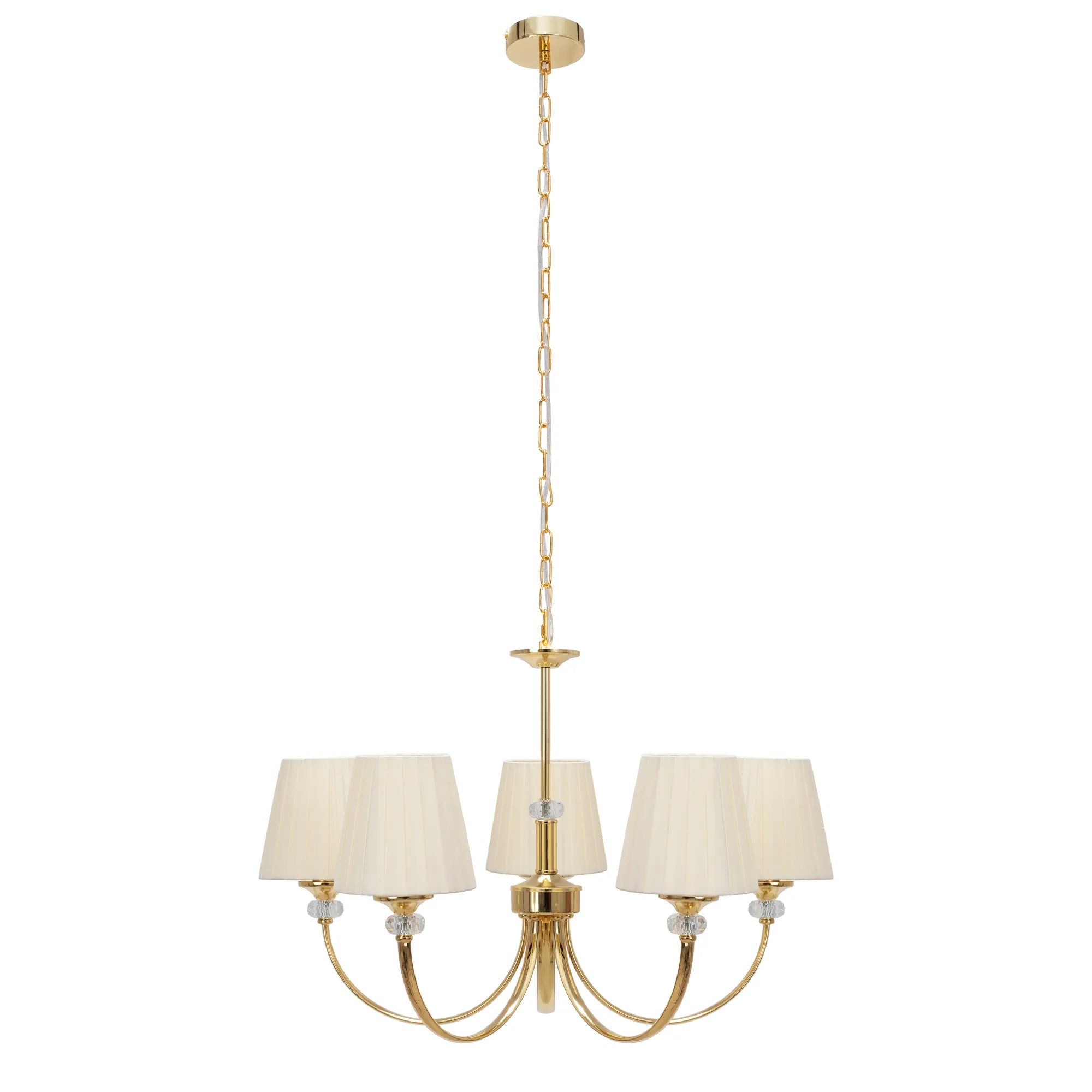 Lampa Wisząca Z Kryształami APP1014-5CP 2