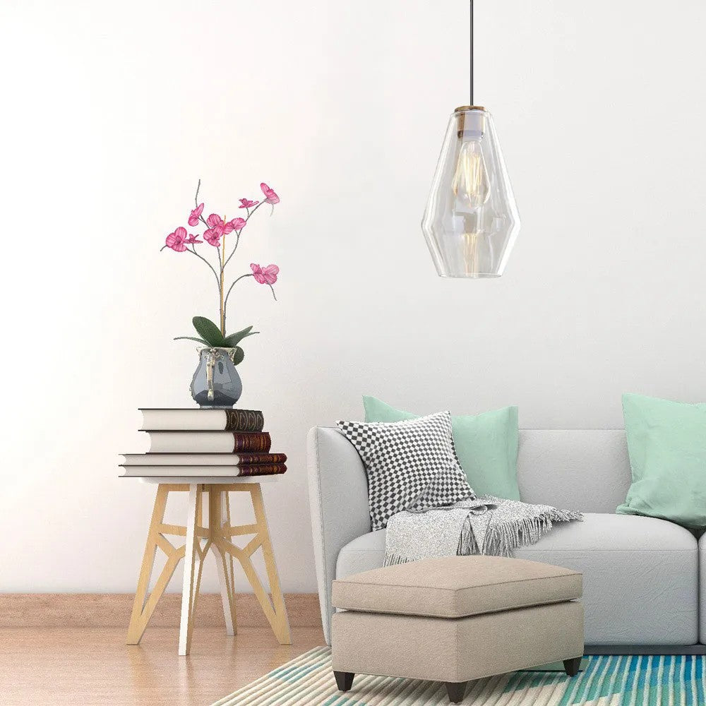 Lampa Sufitowa Szklana APP438-1CP 2