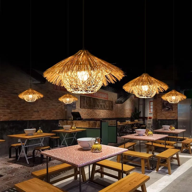 LAMPA SUFITOWA WISZĄCA BOHO NATURAL APP1636-1CP 2