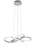 Lampa Sufitowa Nowoczesna LED + PILOT APP816-CP Node Chrom 2