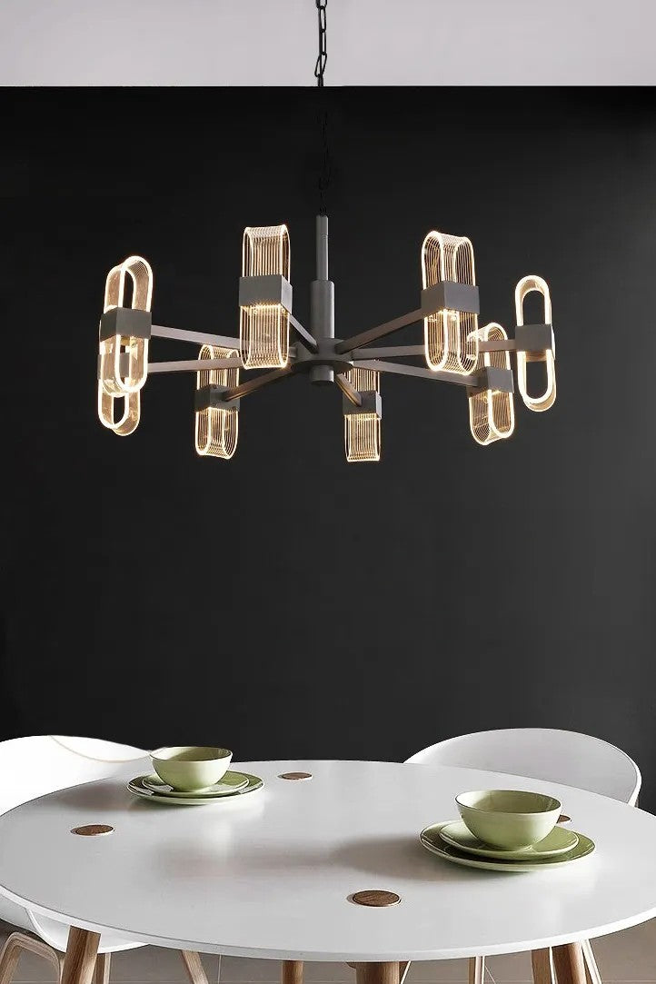 Lampa Sufitowa Wisząca LED MODERN APP770-6C 2