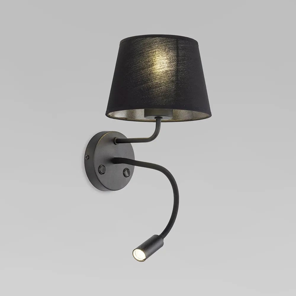 LAMPA ŚCIENNA KINKIET APP1610-2W Black 2
